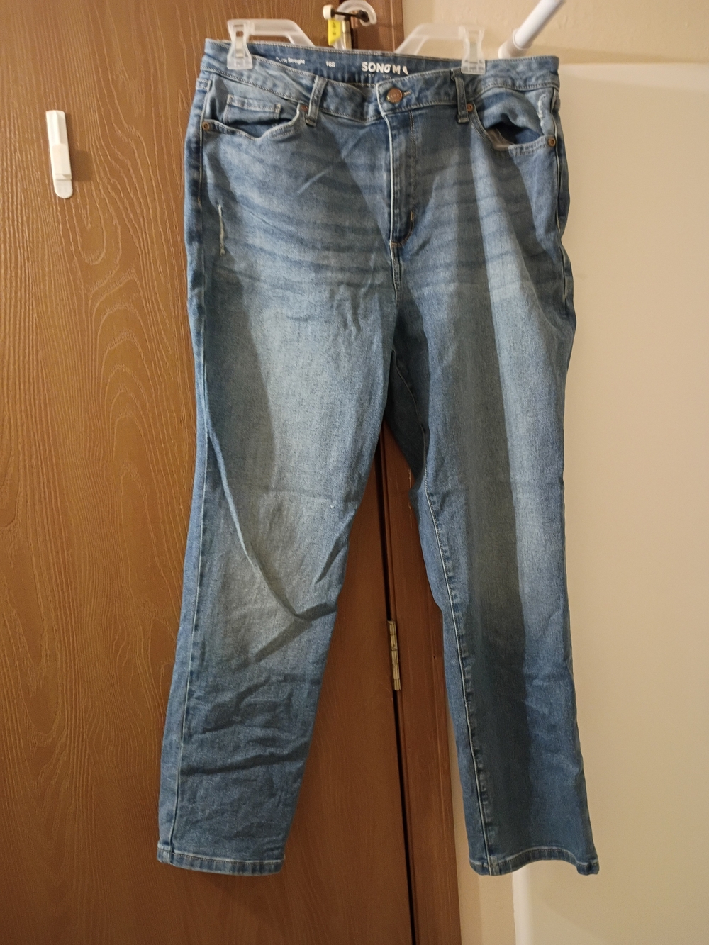 SONOMA Light Blue Straight-Leg Women's Jeans